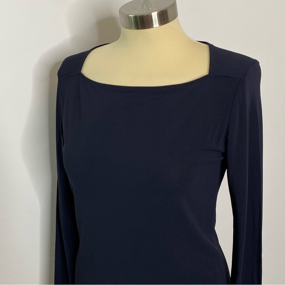 MM Lafleur The Bee Shirt Navy Blue Long Sleeve - Picture 6 of 9